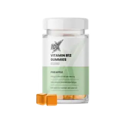 10X Athletic B12 Gummies 60 Softgels