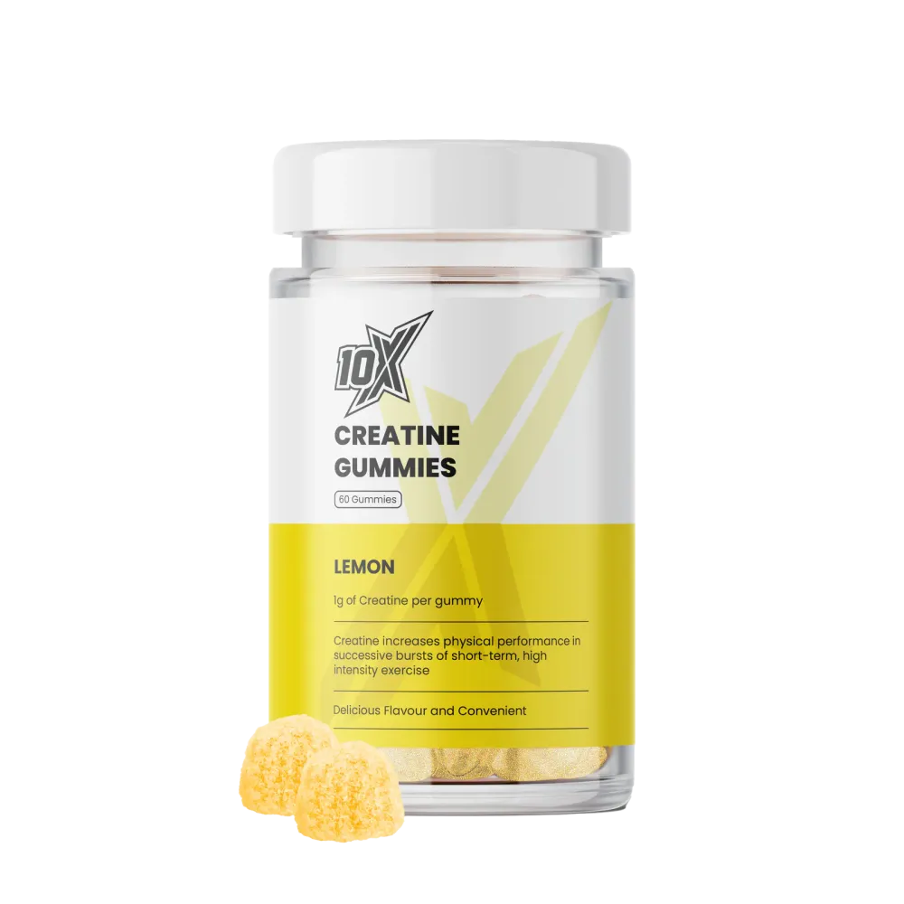 10X Athletic Creatine Gummies – Lemon 10X Athletic Creatine Gummies – Lemon