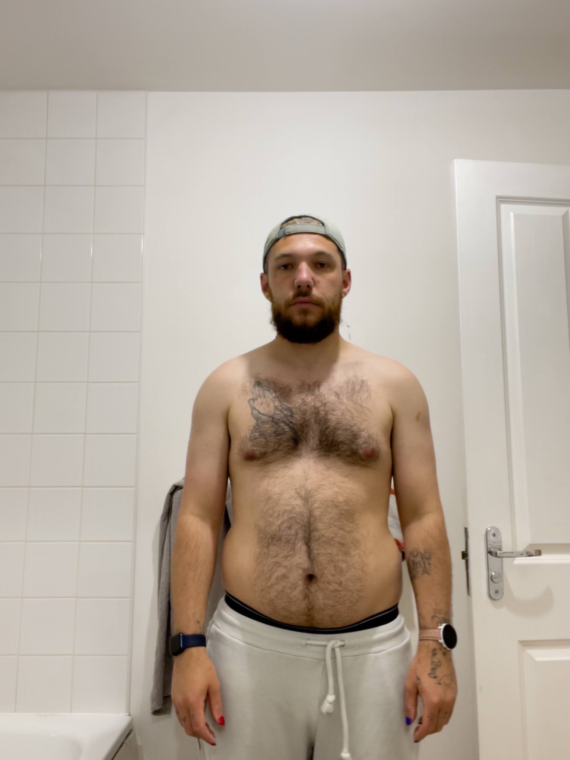 Damiano before personal training